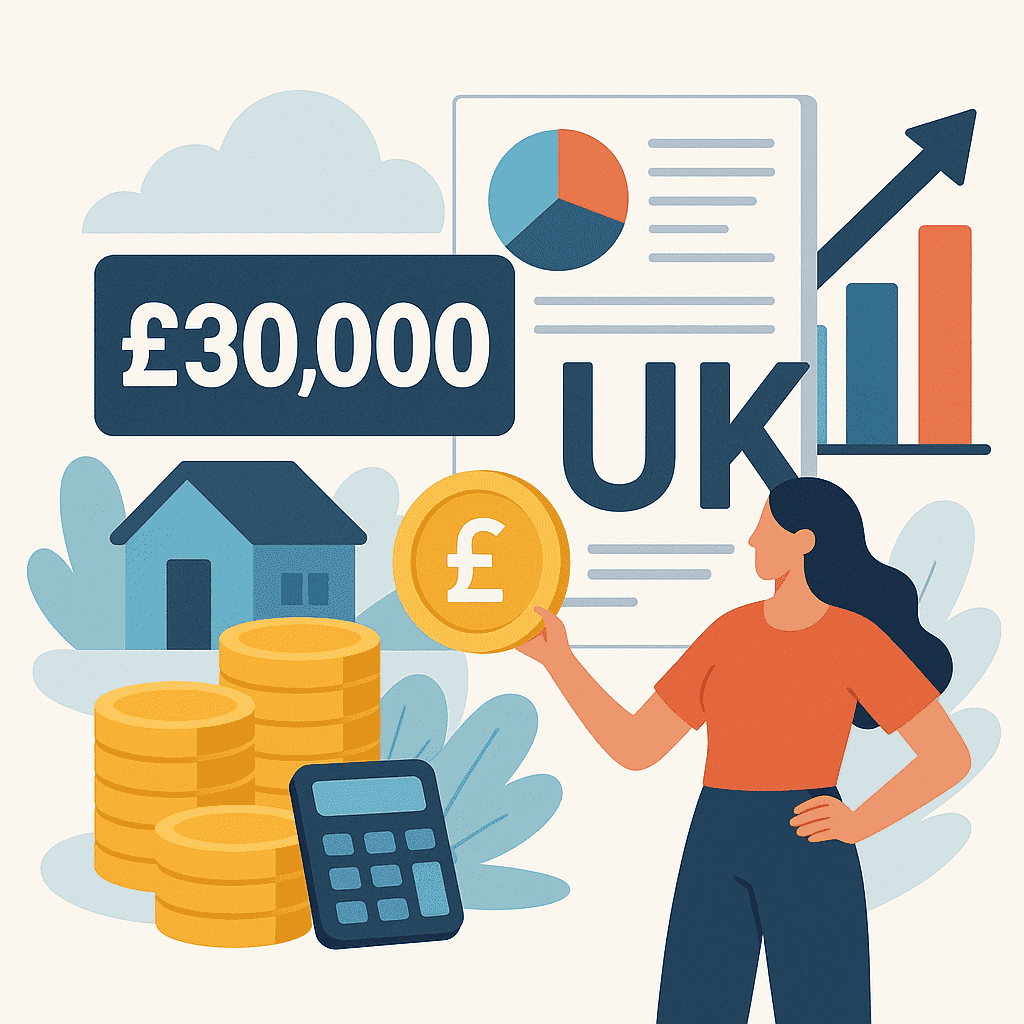 Is £30,000 a Good Salary in the UK? Take-Home Pay and Budget